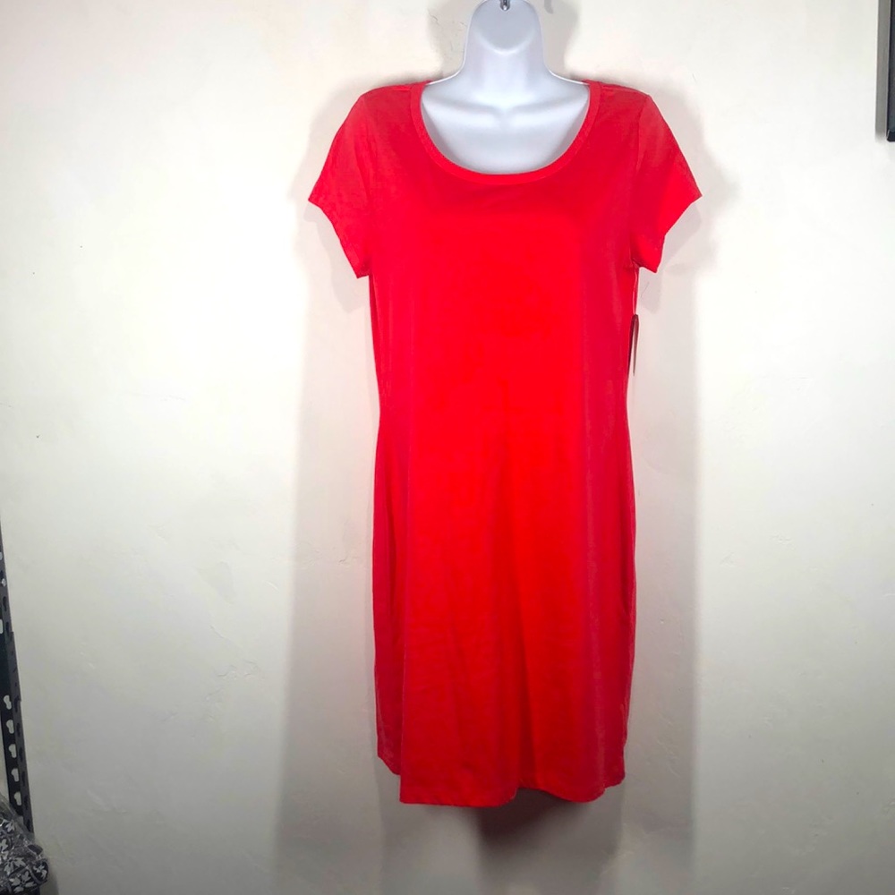 NWT Faded Glory red t-shirt dress size medium